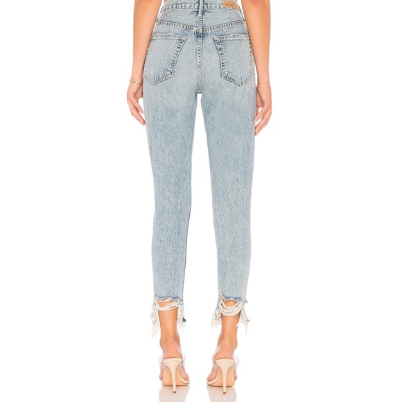 GRLFRND Karolina High Rise Chewed Hem Jean - Picture 2 of 3